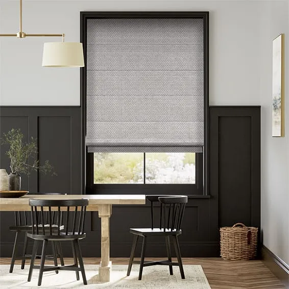 Elision Steel Roman Blind