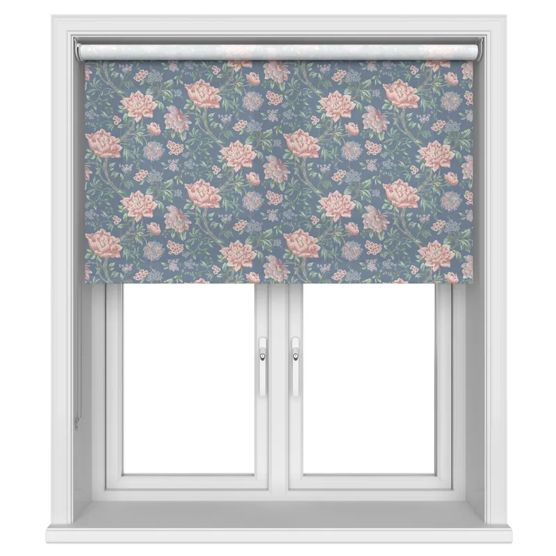 Laura Ashley Tapestry Floral Dusky Seaspray Blinds Uk