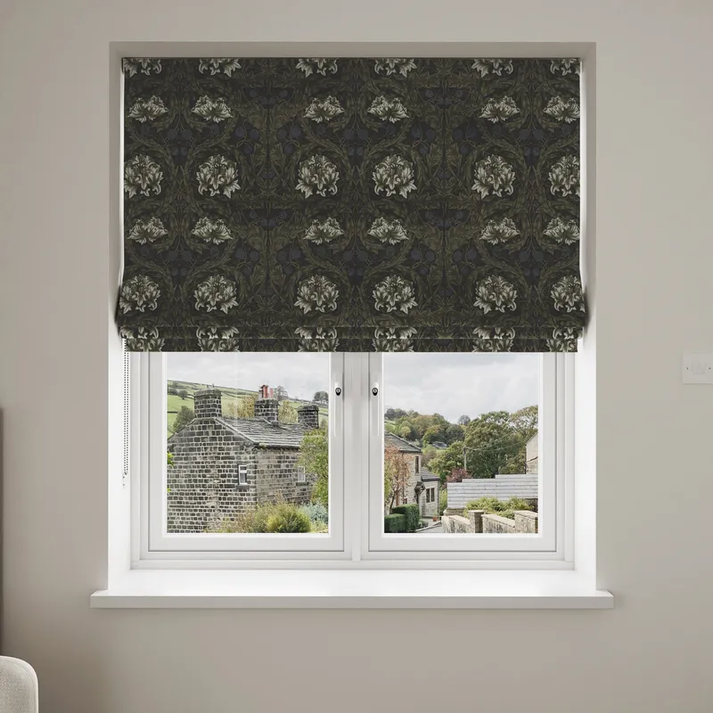William Morris At Home African Marigold Velvet Cornflower Blinds Uk