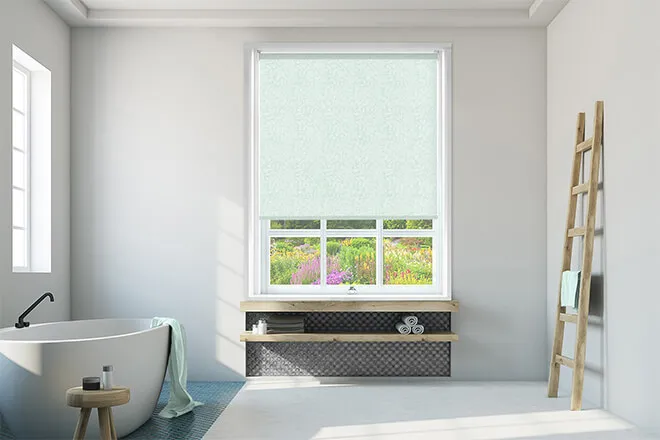 Beauty Green - Vinyl Blackout Roller Blind