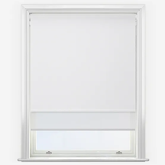 Double Roller Sunvue White Double Roller Blind