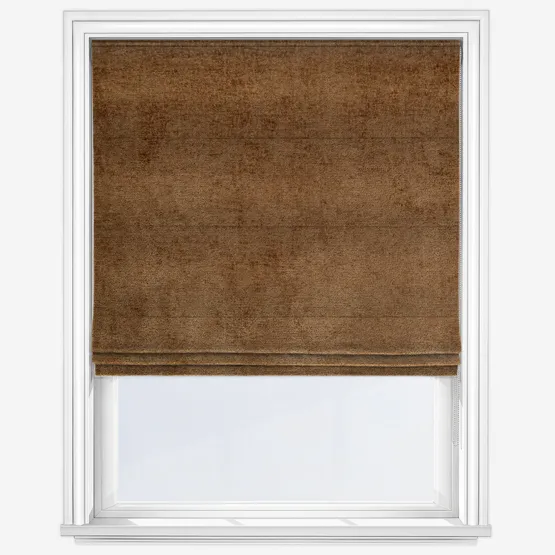 Boucle Royale Amber Roman Blind