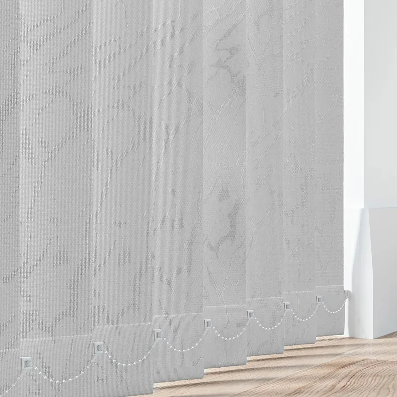 Fiesta Grey - Pvc Blackout Waterproof Vertical Blind