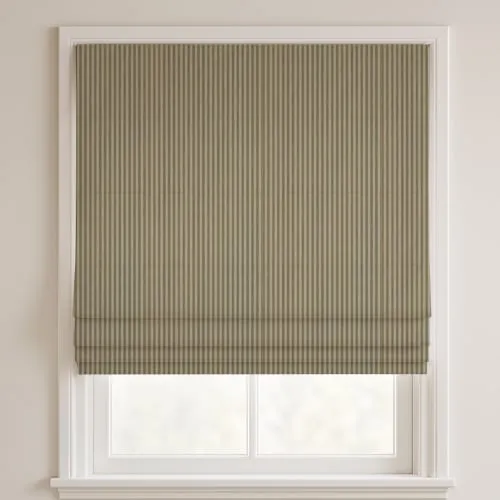 Logan Cedar Deluxe Roman Blinds