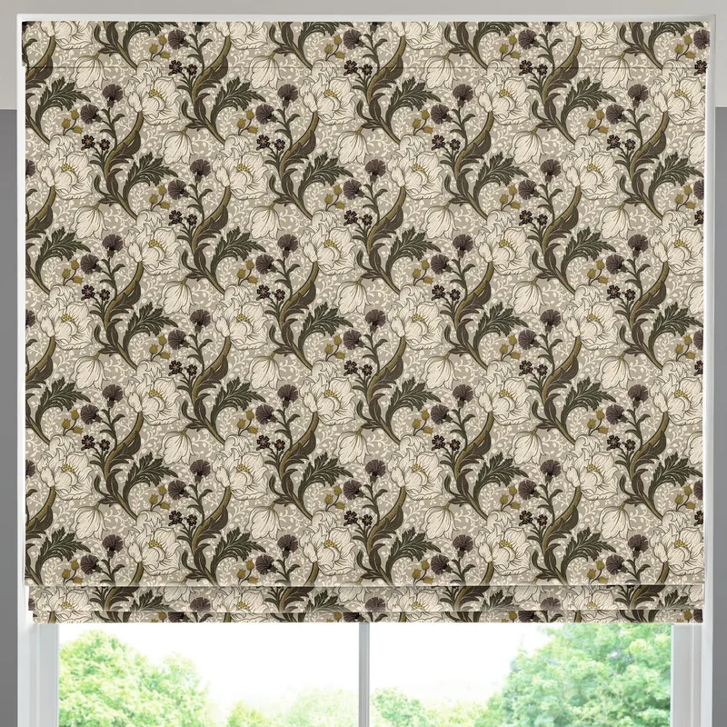 Dovecote Made To Measure Roman Blind Plum