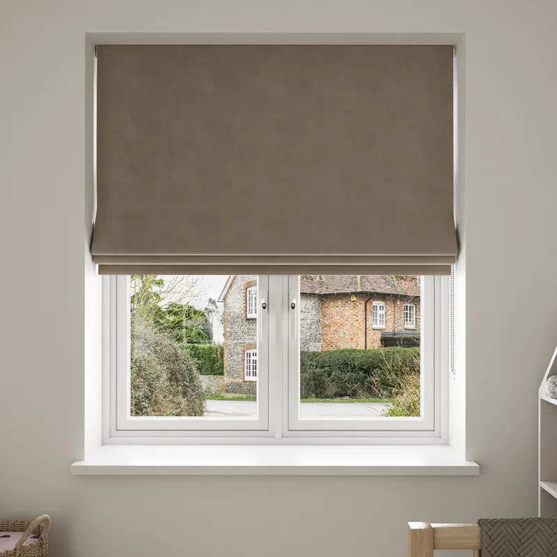 Bogota Velvet Toffee Blinds Uk