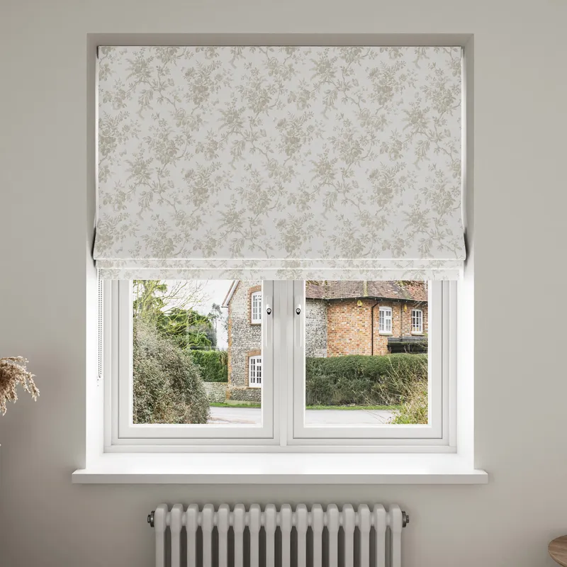 Laura Ashley Walled Garden Dove Grey Blinds Uk