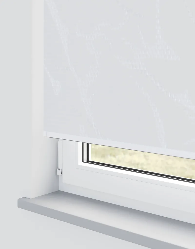 Stella Fr Ivory Electrical Roller Blind