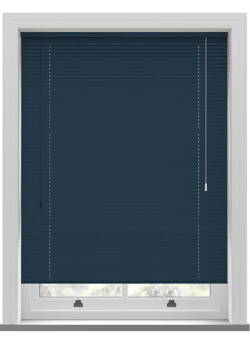 25mm Navy Aluminium Blind