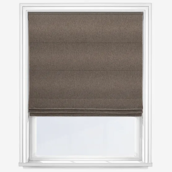 Hadleigh Praline Roman Blind