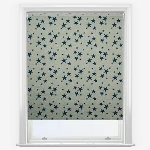 Emily Bond St Maws Indigo Roller Blind