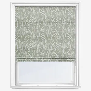 Wild Grasses Hemp Roman Blind