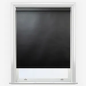 Aqualuxe Black Roller Blind