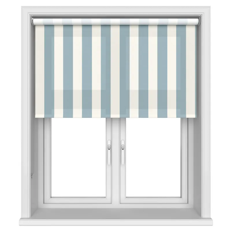Laura Ashley Lille Stripe Seapsray Blinds Uk