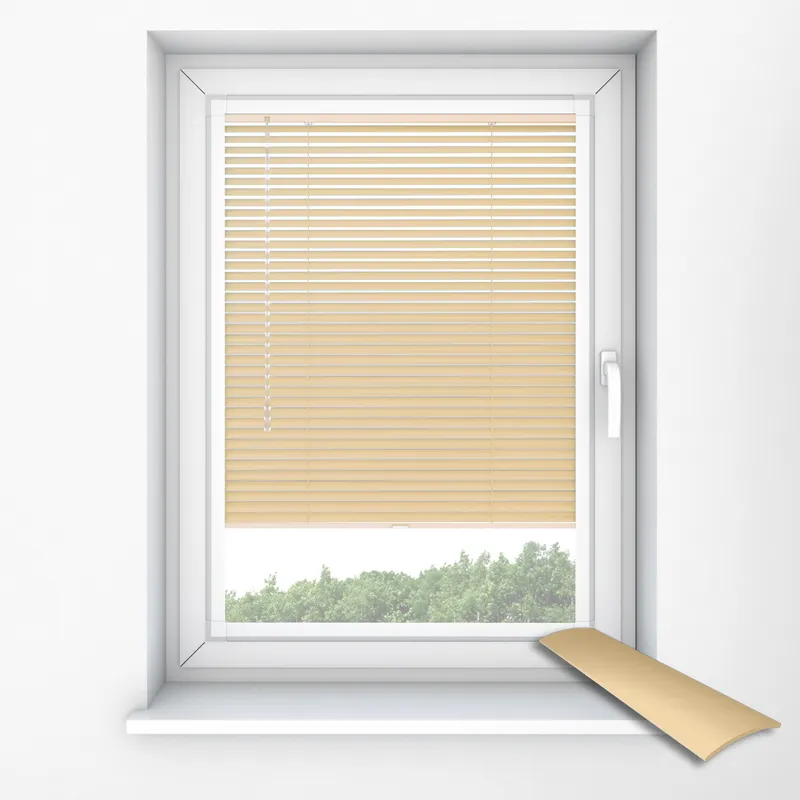 1012 Cream Perfect Fit Venetian Blinds