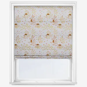 Sophie Allport Woodland Friends Off White Roman Blind