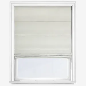 Manhattan White Roman Blind
