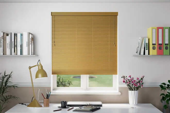 Galaxy Metallic Gold - Venetian Blinds