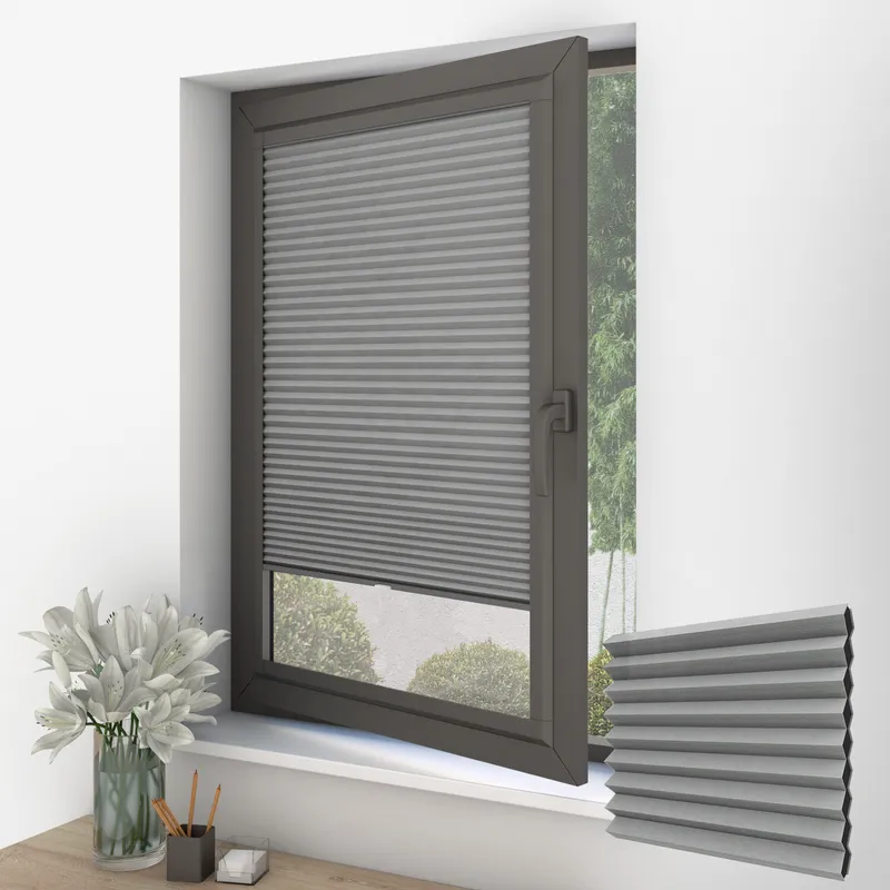 Cosishade Grey Perfect Fit Honeycomb Blinds