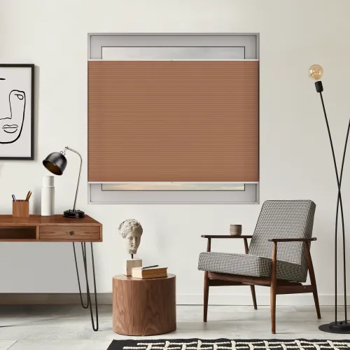 Tensioned Dovestone Terra Honeycomb Pleated Blind