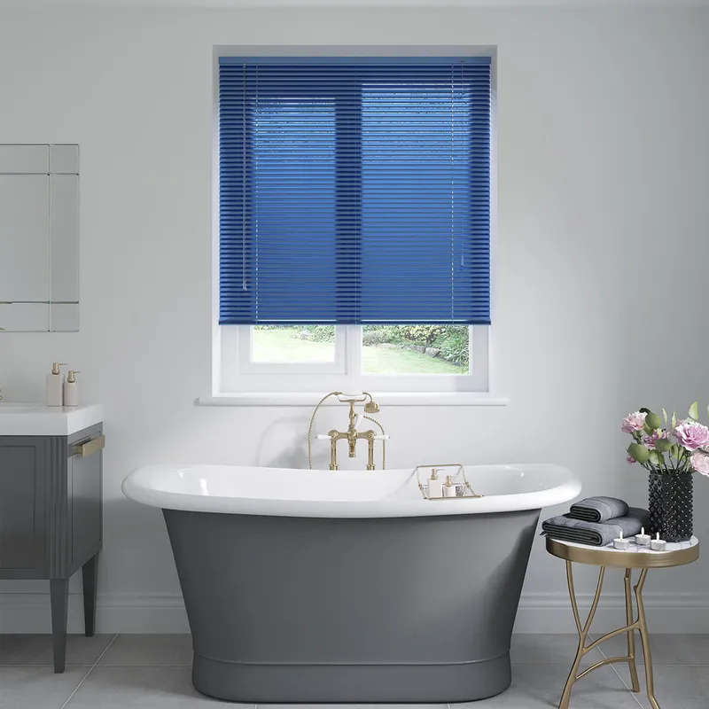 Sapphire Blue Venetian Blinds 25mm