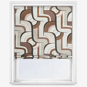 Camengo Chicago Terre De Sienne Roman Blind