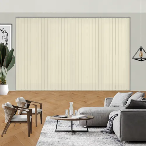 Origin Delicate Cream Vertical Blind