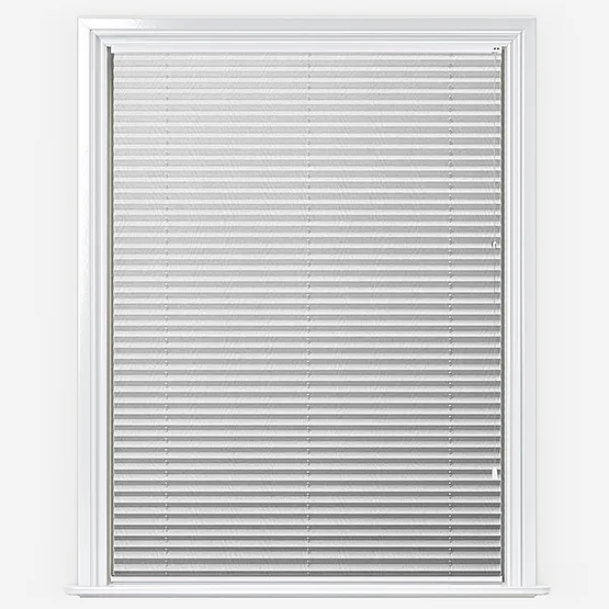Voile Fr White Pleated Blind