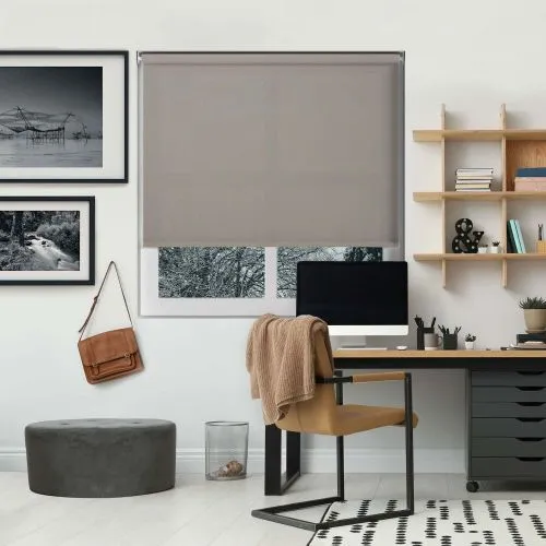 Origin Taupe Cordless Roller Blind