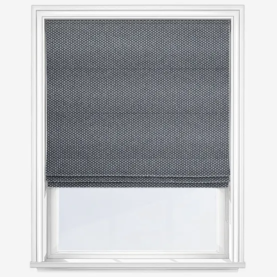 Ludlow Indigo Roman Blind