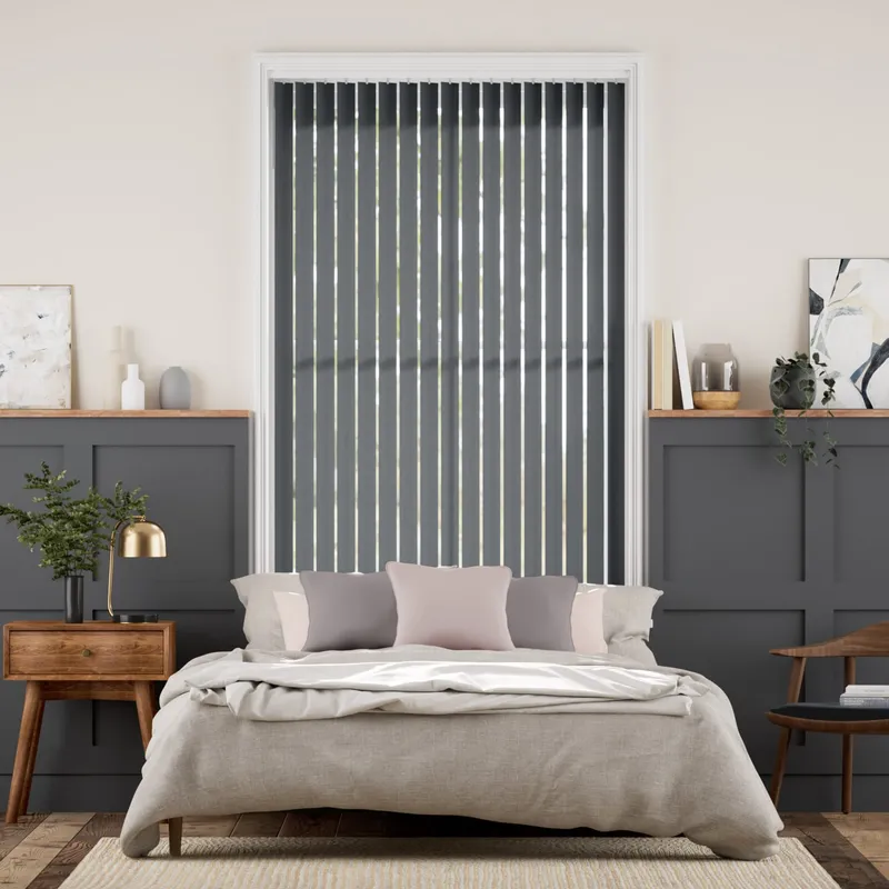 Valencia Anchor Grey Vertical Blind