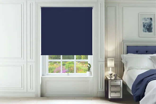 Primero Indigo - Blackout Roller Blind