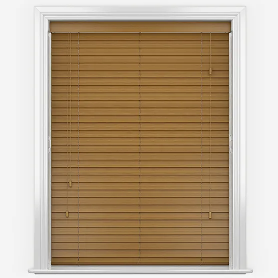 Expressions Autumn Gold Wooden Venetian Blinds