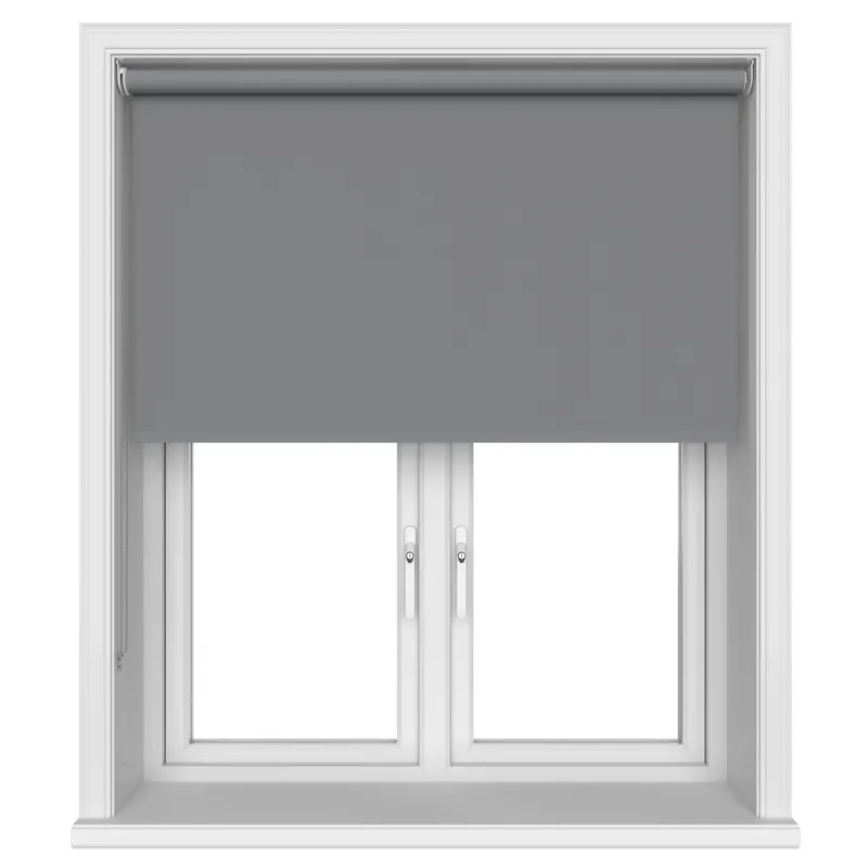 Konya Blackout Iron Grey Blinds Uk