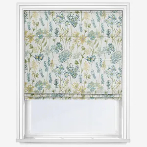 Etta Azure Roman Blind