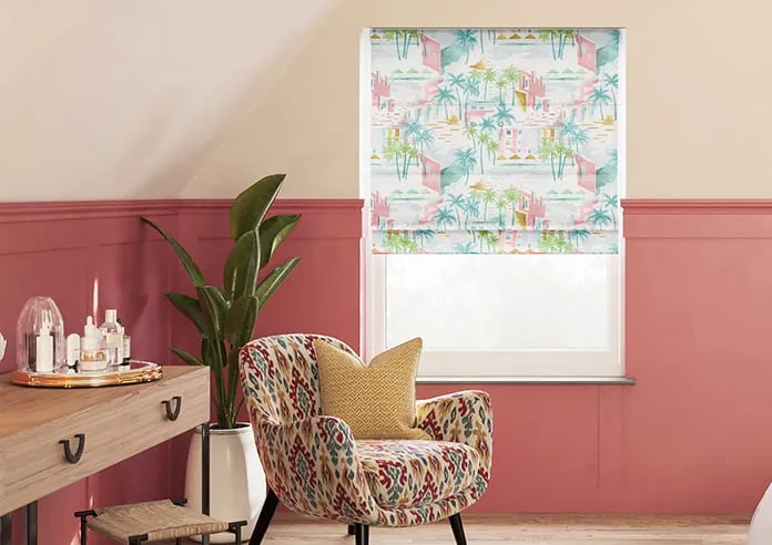 Sunset Boulevard Brights - Roman Blind