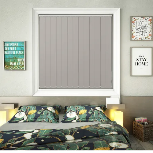 Bedtime Hopsack Vertical Blind
