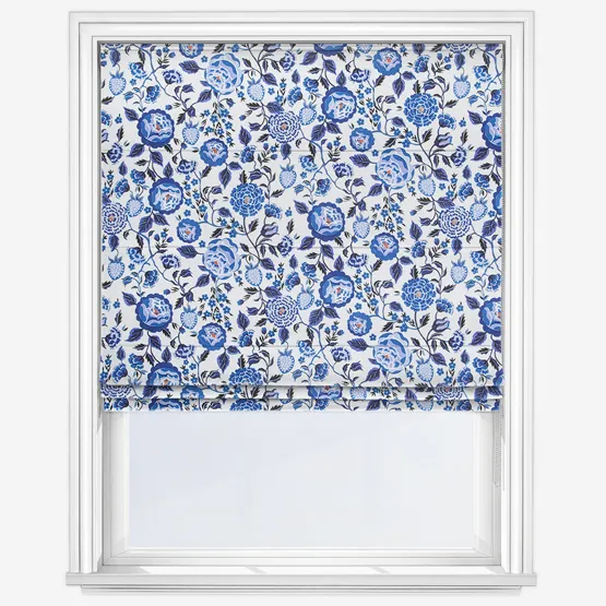 Cath Kidston Strawberry Gardens Blue Roman Blind