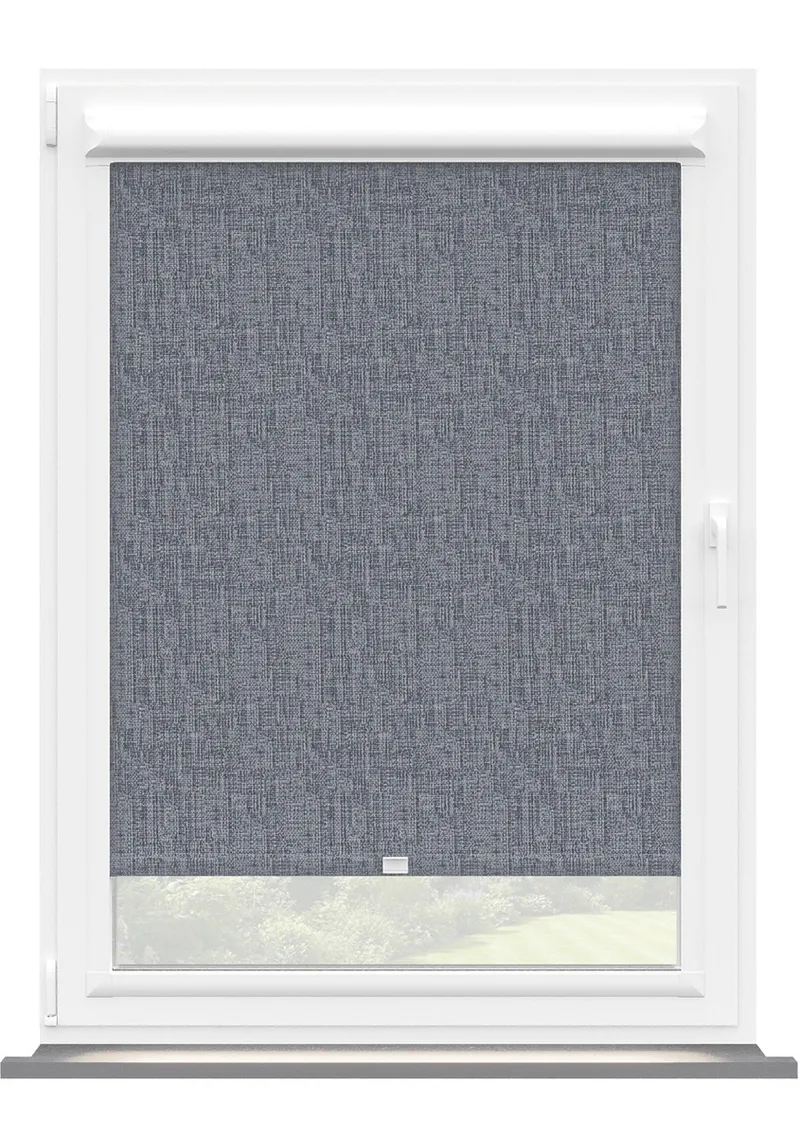 Denim Fine Weave Perfect Fit Roller Blind