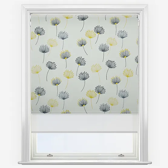 Double Roller Calista Citrus White Double Roller Blind