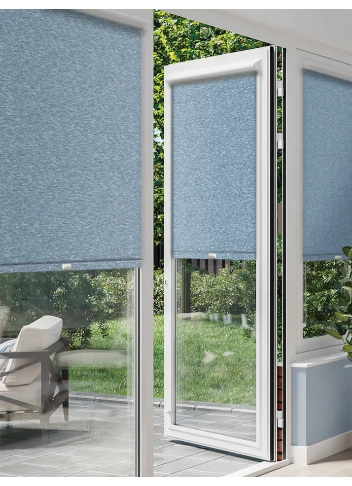 Amsterdam Marine Blue Perfect Fit® Roller Blind