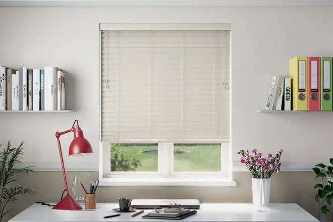 Nova Scotia Beige - Wooden Blind