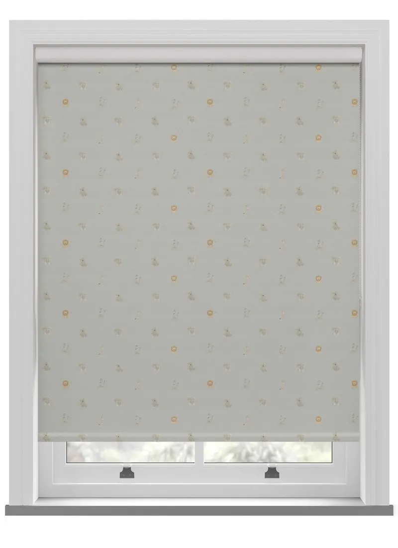 Sophie Allport Bears Sage Green Roller Blind