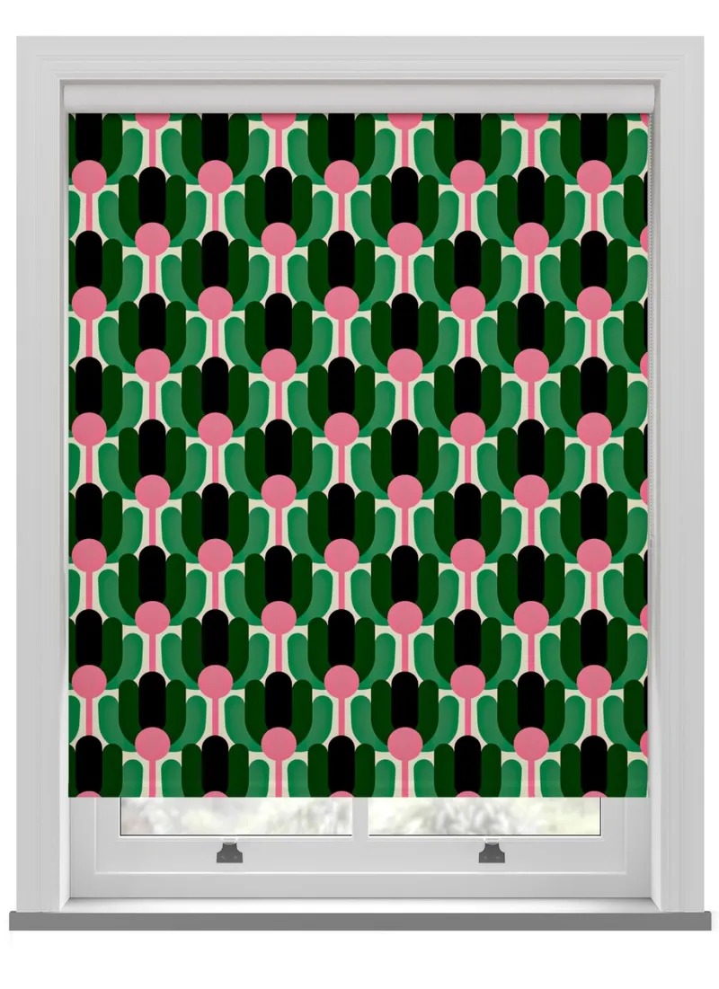 Orla Kiely Florida Jade Roller Blind