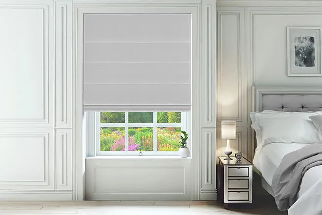 Omni Platinum - Velvet Twist Fit No Drill Roman Blind