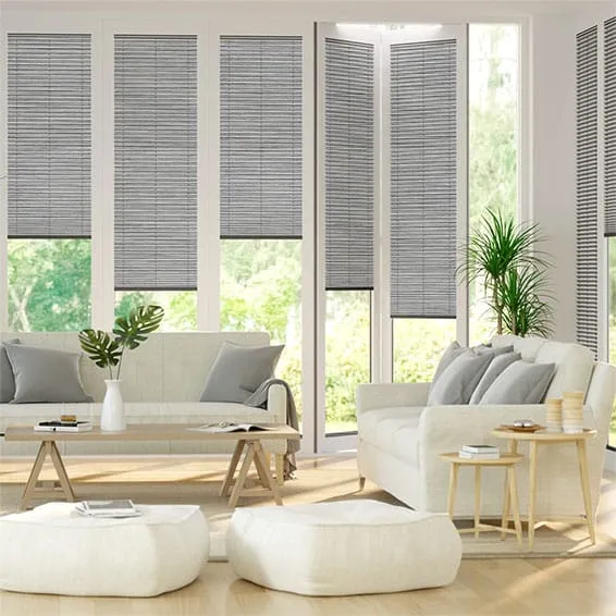 Bifold Clickfit Premier Haze Pleated Blind