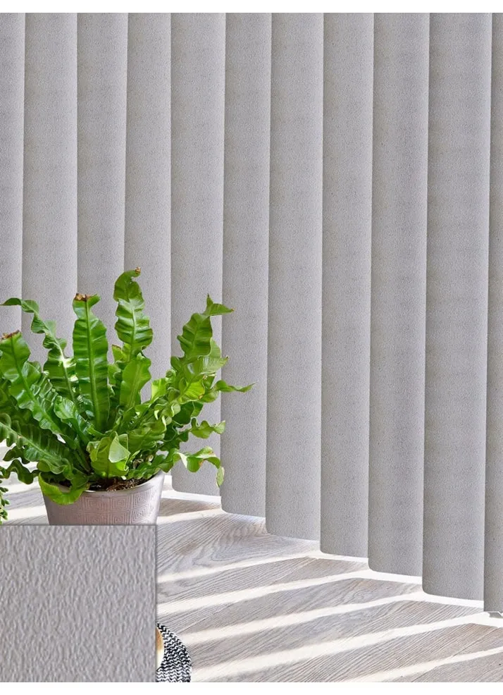 Embossed Rock Rigid Pvc 89mm Vertical Blind