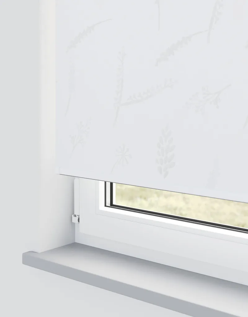 Lacie White Roller Blind