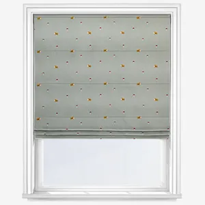 Sophie Allport Woodland Hedgehog Blue Roman Blind