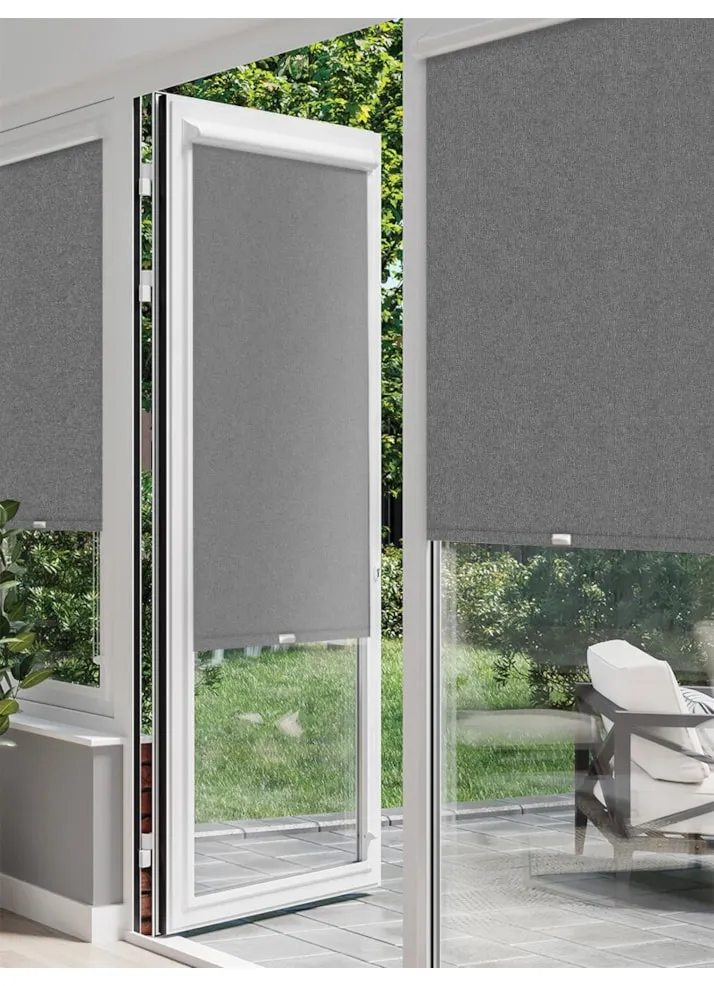 Denim Grey Perfect Fit® Roller Blind